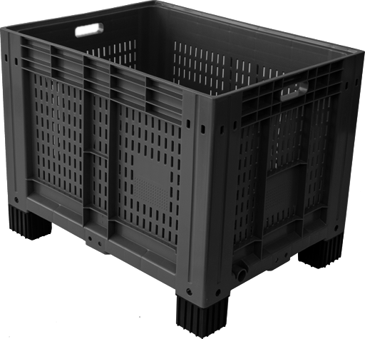 Von ITM Construction speziell entwickelte Palettenboxen, die unter anderem zur Lagerung und zum Transport von Flüssigkeiten aller Art dienen