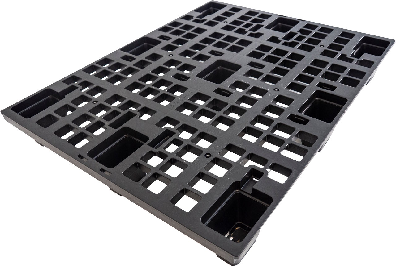 ITM PACK plastic pallets for palletising all types of loads and contents